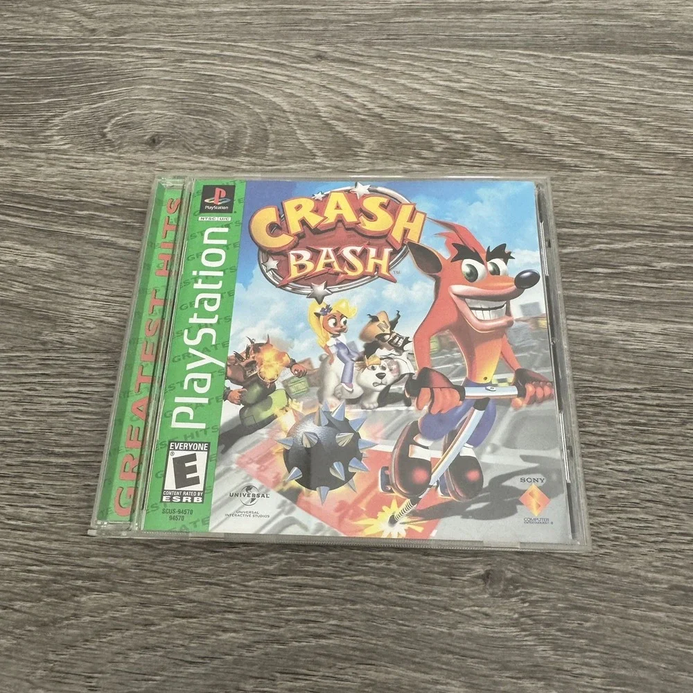 Crash Bash PS1 NTSC-U/C (US/CA) E Action & Adventure Crash Bandicoot Multiplayer